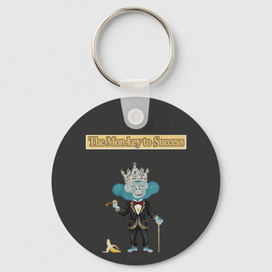 The Mon-Key to success Schlüsselanhänger (Vorderseite)