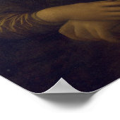 The Mona Lisa Poster (Ecke)