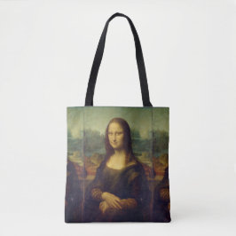 "THE MONA LISA" VON LEONARDO DA VINCI TOTE BAG TASCHE