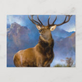 The Monarch of the Glen by Edwin Landseer Postkarte (Vorderseite)