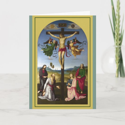 The Mond Crucifixion, 1502-1503, Raphael Karte (Vorderseite)