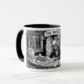 The monday Tarot Card | Funny Corporate Skeleton  Tasse (Vorderseite Links)