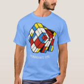 The MondrianCube by Tobe Fonseca T-Shirt (Vorderseite)