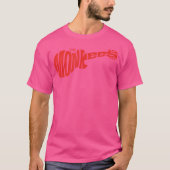 The Monkees Classic Red Guitar Logo White T-Shirt (Vorderseite)