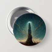 The Monolith 2 Fantasy Sci-Fi Art Button (Vorne & Hinten)