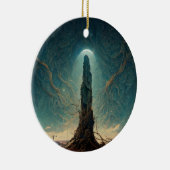 The Monolith 2 Fantasy Sci-Fi Art Keramik Ornament (Rechts)