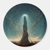 The Monolith 2 Fantasy Sci-Fi Art Magnet (Vorne)