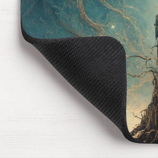 The Monolith 2 Fantasy Sci-Fi Art Mousepad (Ecke)