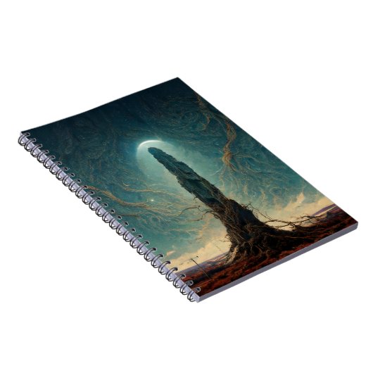 The Monolith 2 Fantasy Sci-Fi Art Notizblock (Rechte Seite)