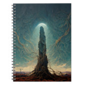 The Monolith 2 Fantasy Sci-Fi Art Notizblock (Vorderseite)