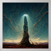 The Monolith 2 Fantasy Sci-Fi Art Poster (Vorne)