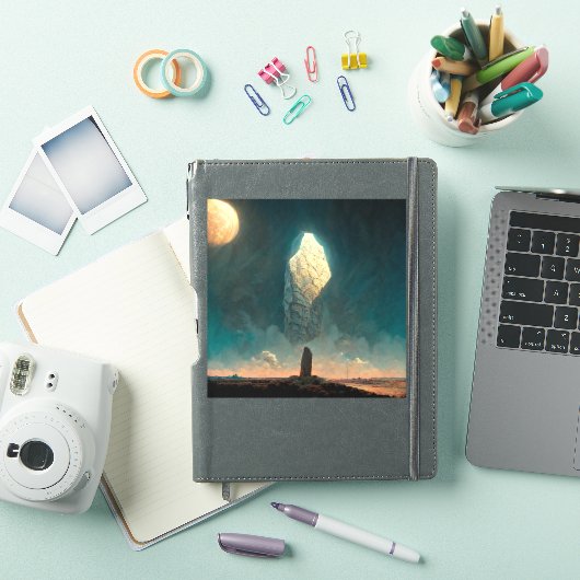 The Monolith 3 Fantasy Sci-Fi Aufkleber (iPad Hülle)