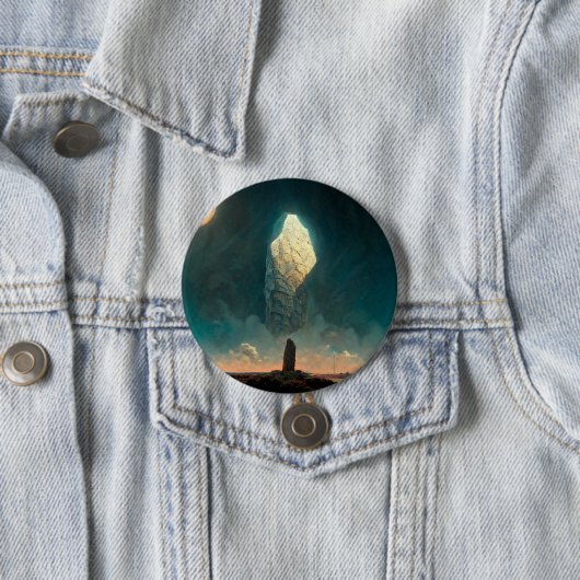 The Monolith 3 Fantasy Sci-Fi Button (Beispiel)
