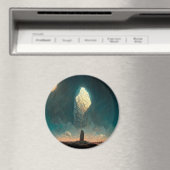 The Monolith 3 Fantasy Sci-Fi Magnet (In Situ (Geschirrspüler))