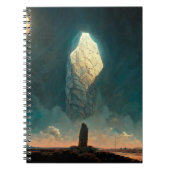 The Monolith 3 Fantasy Sci-Fi Notizblock (Vorderseite)