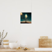 The Monolith 3 Fantasy Sci-Fi Poster (Küche)