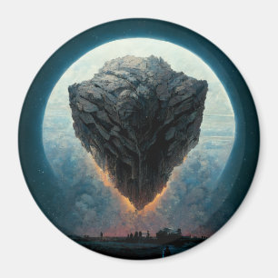 The Monolith Fantasy Sci-Fi Kunst Magnet