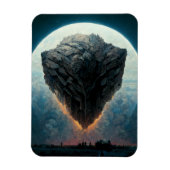 The Monolith Fantasy Sci-Fi Kunst Magnet (Vertikal)