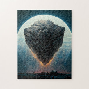 The Monolith Fantasy Sci-Fi Kunst Puzzle