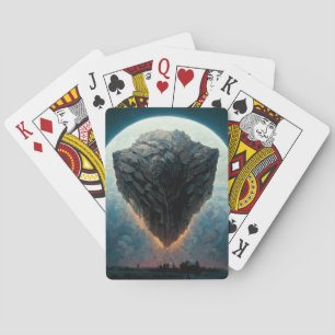 The Monolith Fantasy Sci-Fi Kunst Spielkarten