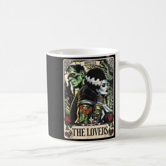 The Monster Frankenstein And Bride The Lovers Taro Kaffeetasse (Rechts)