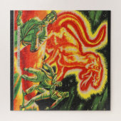 The Monster From the Flying Saucer Puzzle (Horizontal)