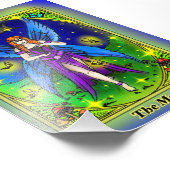 The moon fotodruck (Ecke)