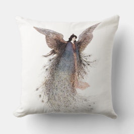 The Moon Maiden (1910) painting by Warwik Goble  Kissen