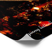 The Moon, The Sun, The Kiss Poster (Ecke)