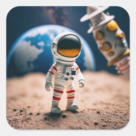 the moon walk sticker (Vorderseite)