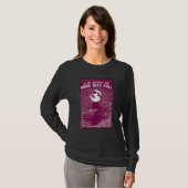 The Moon was Full Inspirational Manifestation Crys T-Shirt (Vorne ganz)
