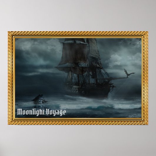 The Moonlight Voyage Poster (Vorne)