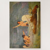 The Moose Chase George de Forest Brush 1888 Puzzle (Vertikal)