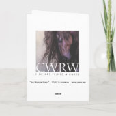 The Morgan Horse Notecard Karte (Rückseite)