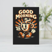 The Morning Brew Dankeskarte (Stehend Vorderseite)