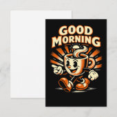 The Morning Brew Dankeskarte (Vorne/Hinten)