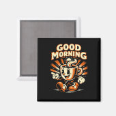 The Morning Brew Magnet (Vorderseite/Rückseite)