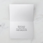 The Morning Light Greeting Karte (Innenseite)