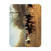 The Morning Ride, Rotten Row, Hyde Park, 1894 (Öl Magnet (Vertikal)