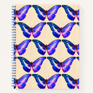 The Morpho Butterfly Hardcover Spiral Sketchbook N Notizblock