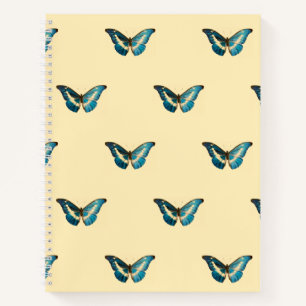 The Morpho Butterfly Hardcover Spiral Sketchbook Notizblock