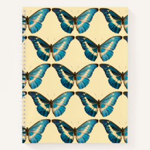 The Morpho Butterfly Hardcover Spiral Sketchbook Notizblock