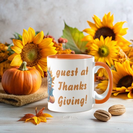 The Most Popular Guest at Thanksgiving Tasse