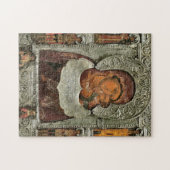 The Mother of God of Tenderness with Saints Icon   Puzzle (Horizontal)
