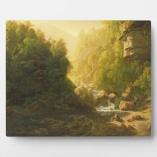 The Mountain Torrent, c.1820-30 (Öl auf Leinwand) Fotoplatte
