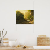 The Mountain Torrent, c.1820-30 (Öl auf Leinwand) Poster (Küche)