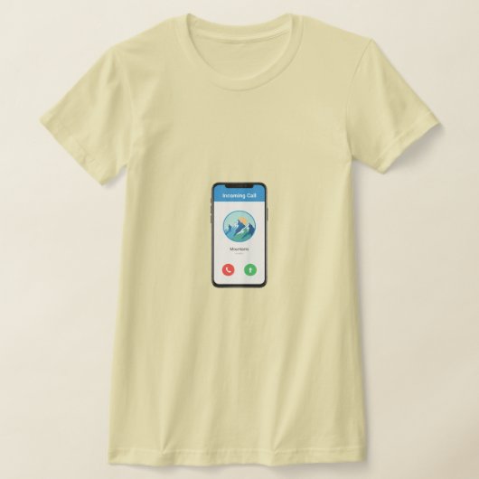 The Mountains are calling T-Shirt (Ablage )