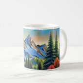 The Mountains Call Me Kaffeetasse (VorderseiteRechts)