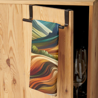 The Mountains Geschirrtuch