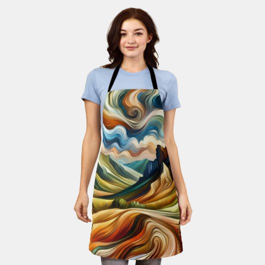 The Mountains   Schürze (Getragen)